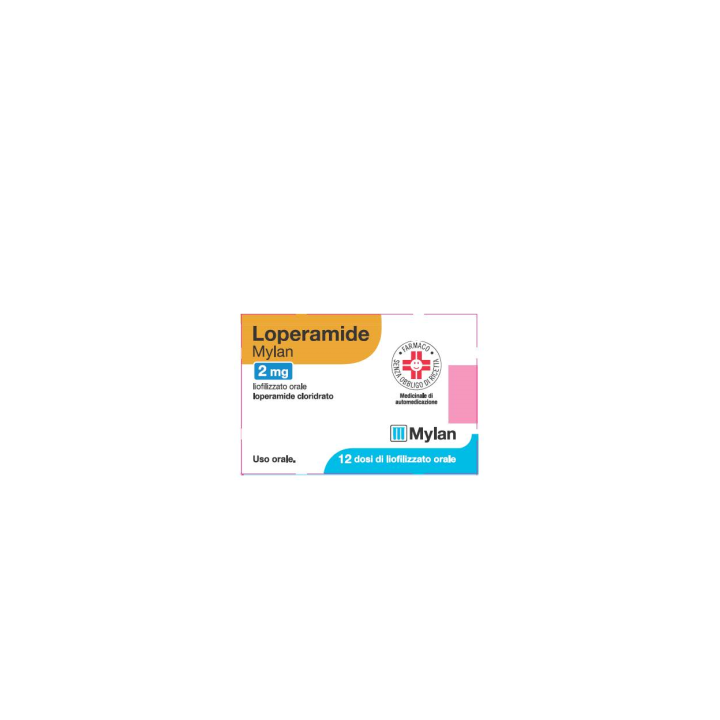 LOPERAMIDE MYLAN 2 MG LIOFILIZZATO ORALE