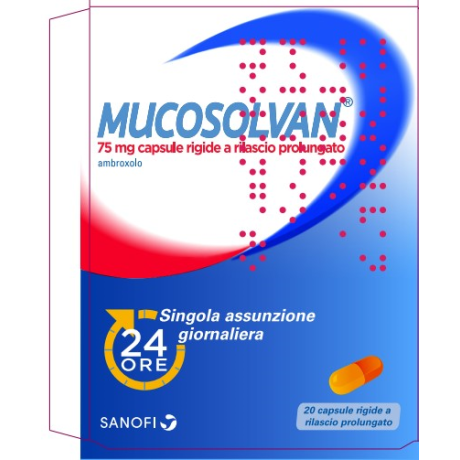 MUCOSOLVAN 75 MG CAPSULE RIGIDE A RILASCIO PROLUNGATO