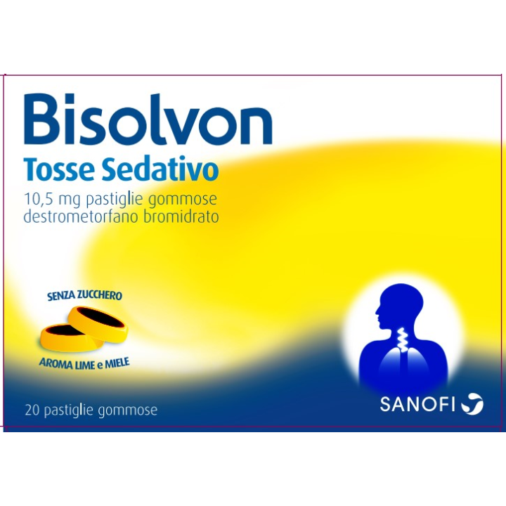 BISOLVON TOSSE SEDATIVO 10,5 MG PASTIGLIE MMOSE