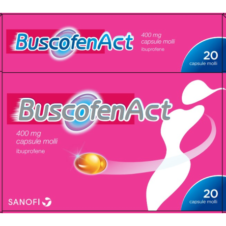 BUSCOFENACT 400 MG CAPSULE MOLLI