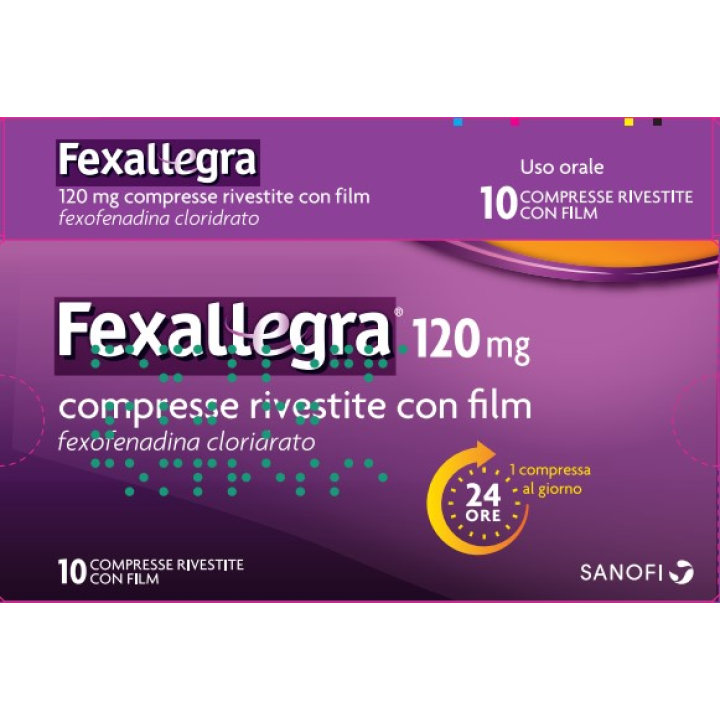 FEXALLEGRA 120 MG COMPRESSE RIVESTITE CON FILM