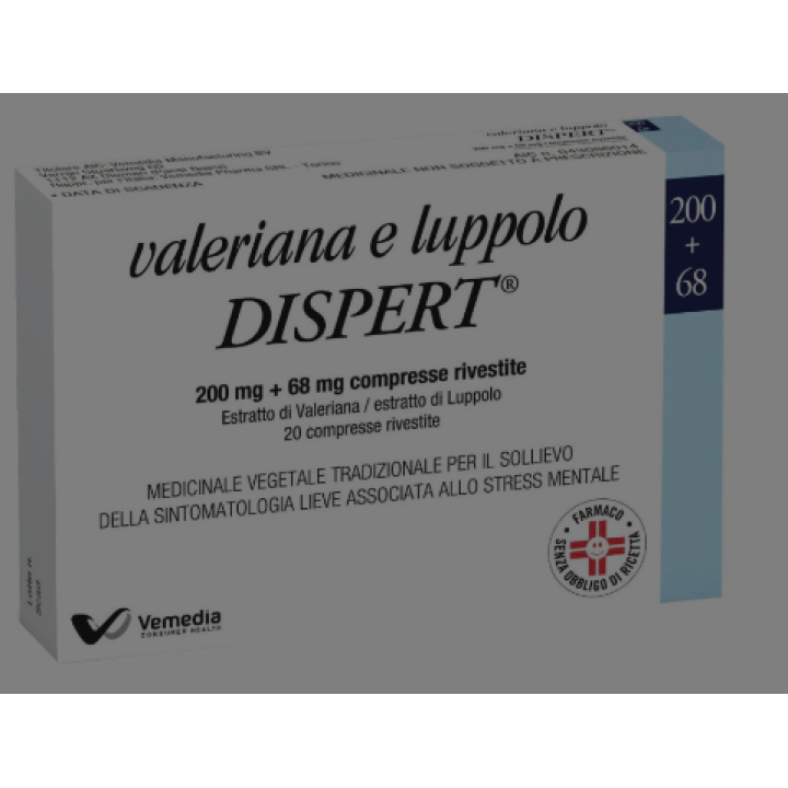 VALERIANA E LUPPOLO DISPERT, COMPRESSE RIVESTITE