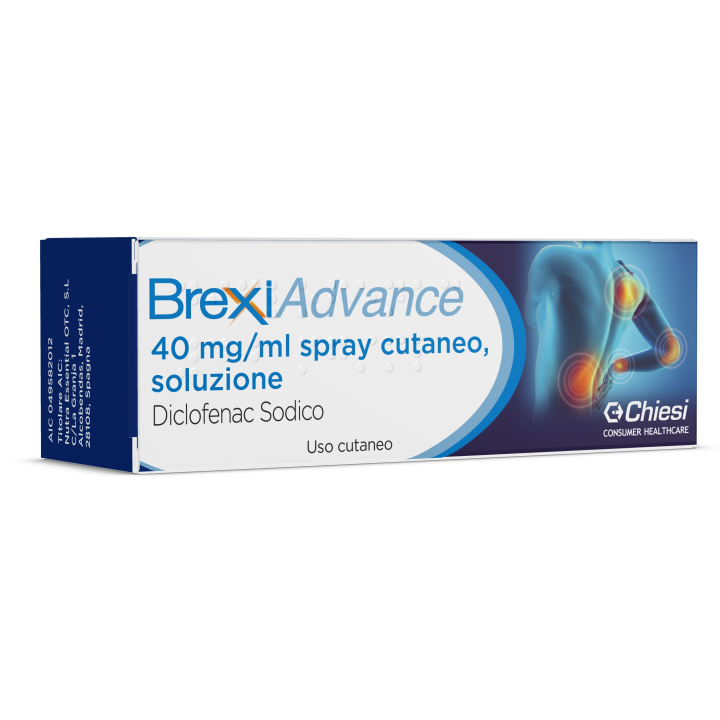 BREXIADVANCE*spray cutaneo 30 ml/125 erog 40 mg/ml con pompadosatrice