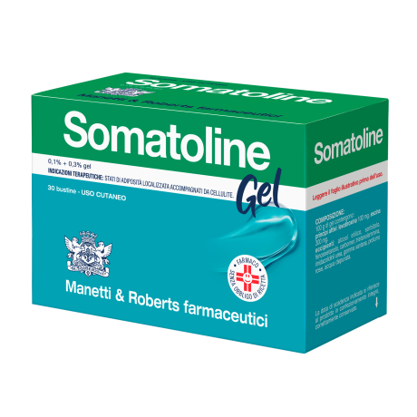 SOMATOLINE*gel 30 bust  10 g 0,1% + 0,3%