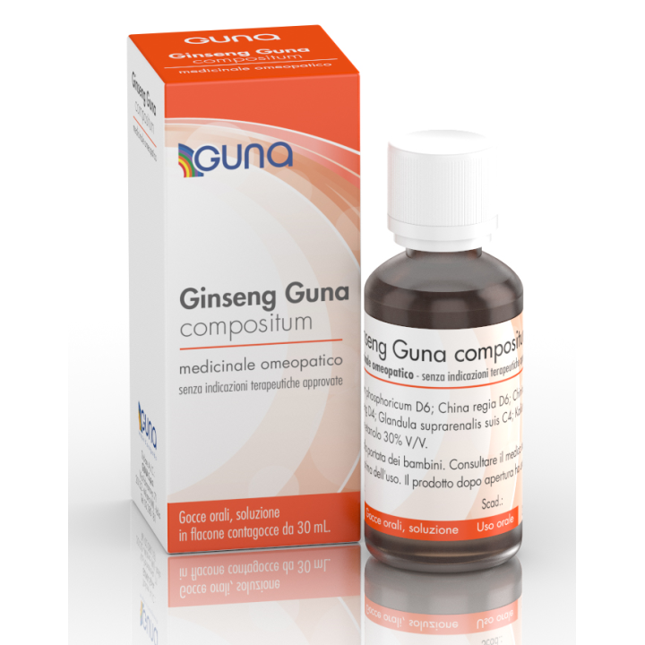 Ginseng Guna Compositum gocce orali soluzione 30 ml Ginseng Guna Compositum gocce orali soluzione 30 ml