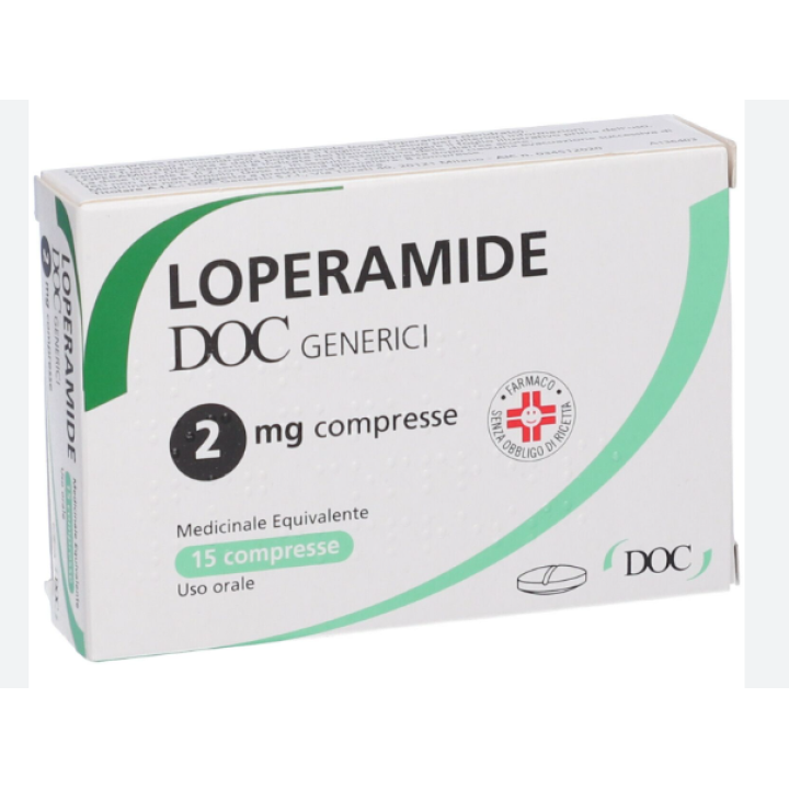 LOPERAMIDE DOC GENERICI 2 MG COMPRESSE