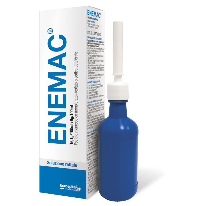 ENEMAC 16,1G/100ML+6G/100ML SOLUZIONE RETTALE