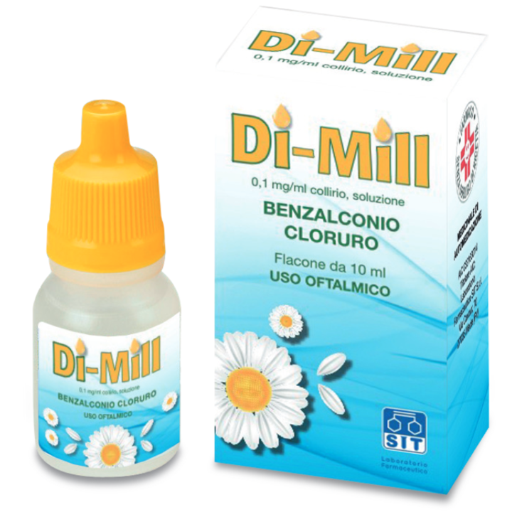 Di Mill 0,1 mg/ml collirio disinfettante, soluzione