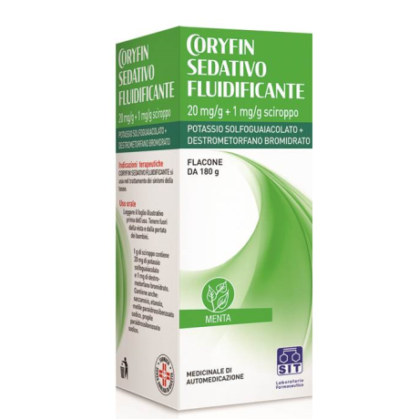 CORYFIN SEDATIVO FLUIDIFICANTE 20 MG/G + 1 MG/G SCIROPPO