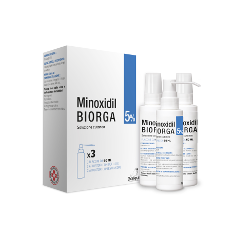 MINOXIDIL BIORGA 5% SOLUZIONE CUTANEA