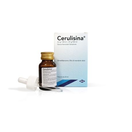 CERULISINA 4,6G /100 ML + 87 G/100 ML CCE AURICOLARI SOLUZIONE