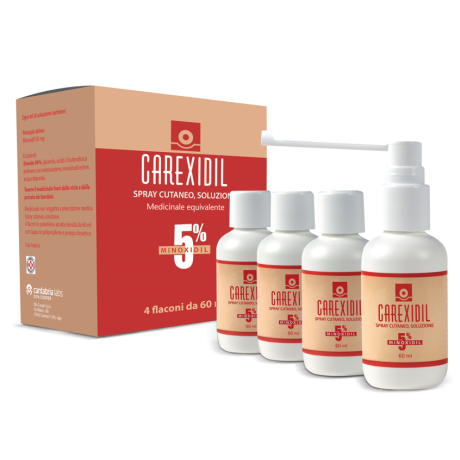 CAREXIDIL 4FL SOLUZ CUT 60ML5%