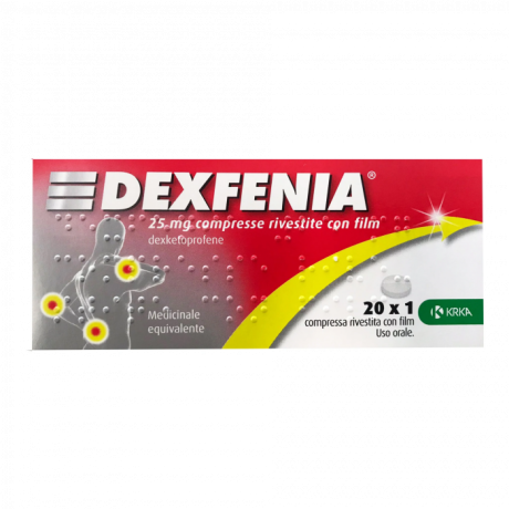 DEXFENIA*20CPR RIV 25MG DEXFENIA*20CPR RIV 25MG