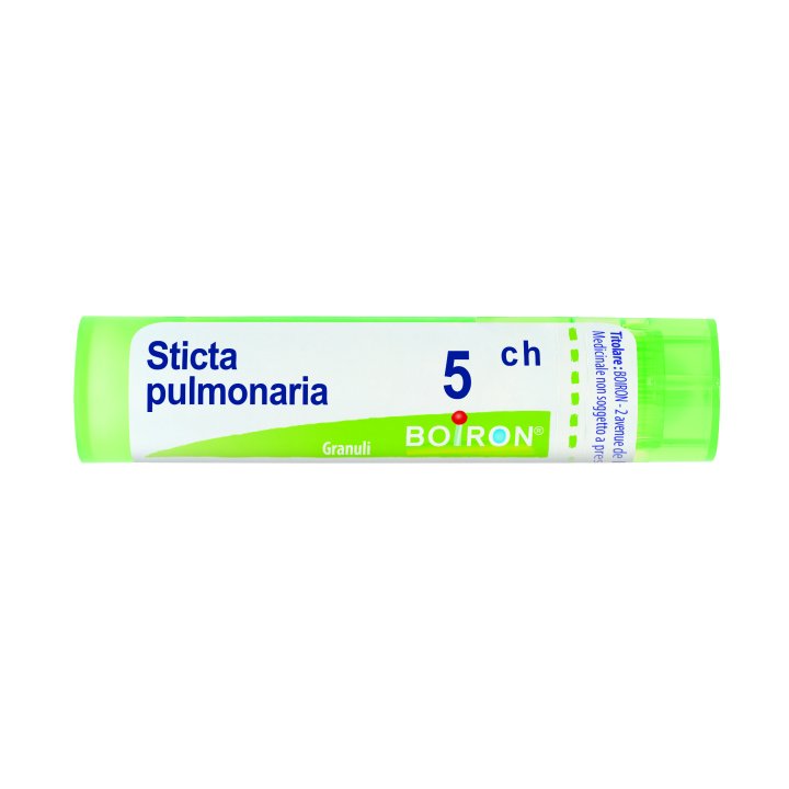 STICTA PULMONARIA*80 granuli 5 CH contenitore multidose