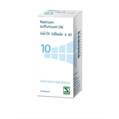 NATRIUM SULFURICUM D6 SALE DR.SCHUSSLER N.10*D6 200 cpr flacone