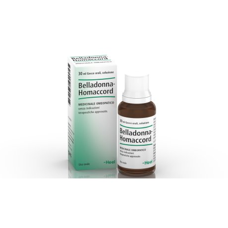 BELLADONNA HOMACCORD*cce orali 30 ml flacone contacce