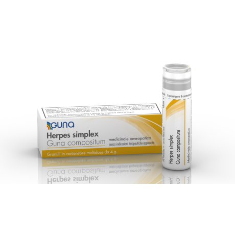 HERPES SIMPLEX GUNA COMPOSITUM*1 contenitore multid 4 g 80 granuli
