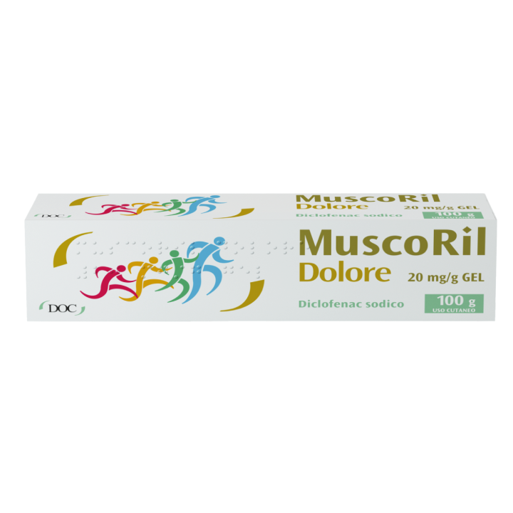 MUSCORIL DOLORE GEL100G 20MG/G