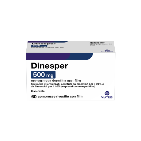 DINESPER*60 cpr rivestite 500 mg