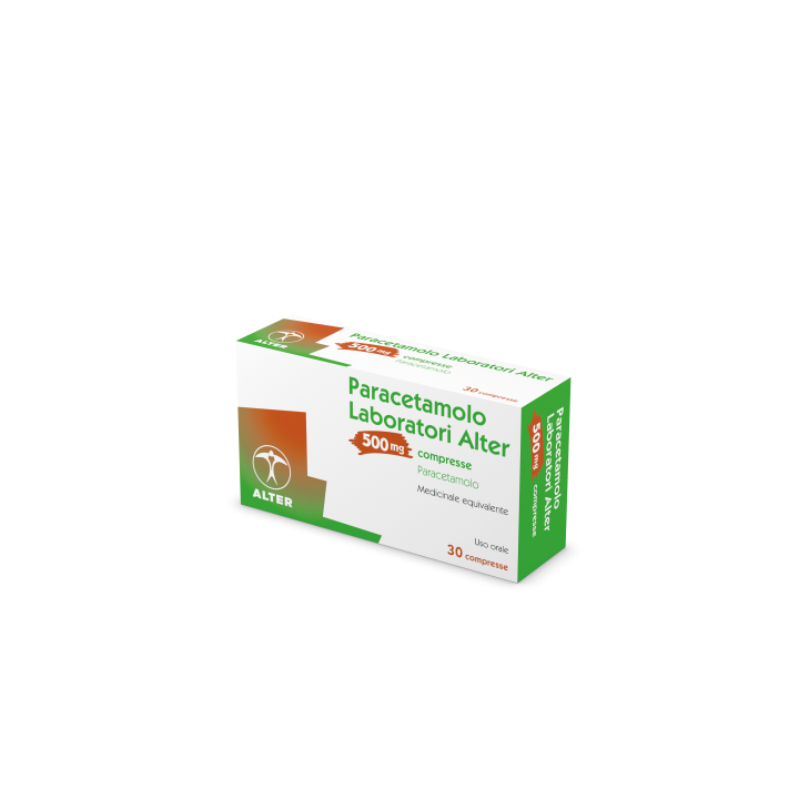 PARACETAMOLO ALT 30CPR 500MG