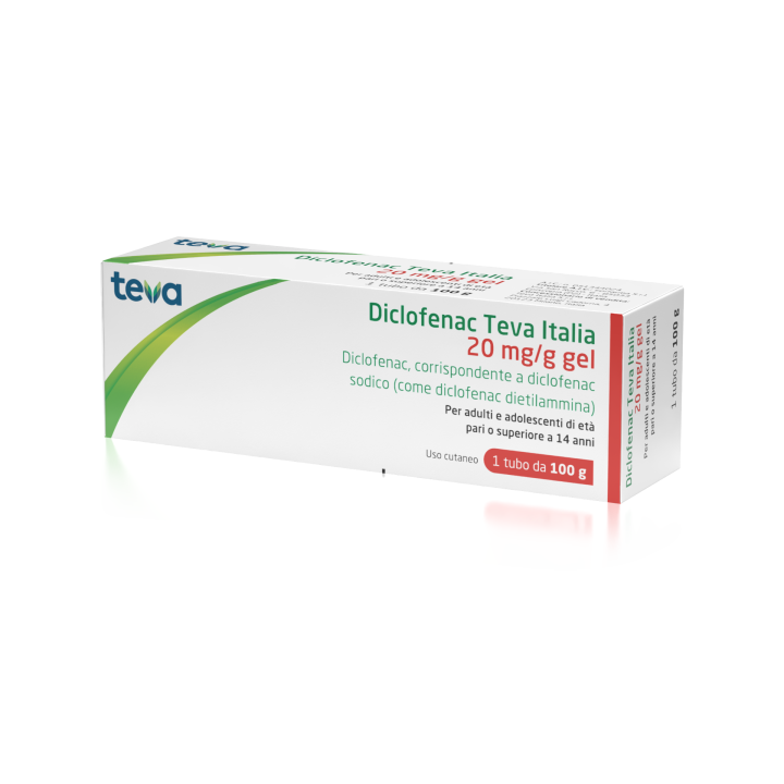 DICLOFENAC TE GEL 100G 20MG/G DICLOFENAC TE GEL 100G 20MG/G