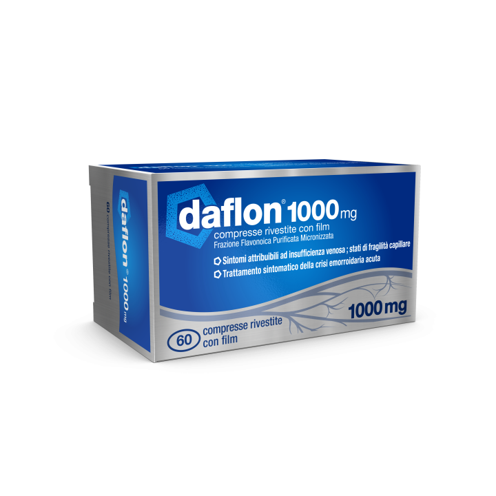 DAFLON 60CPR RIV 1000MG
