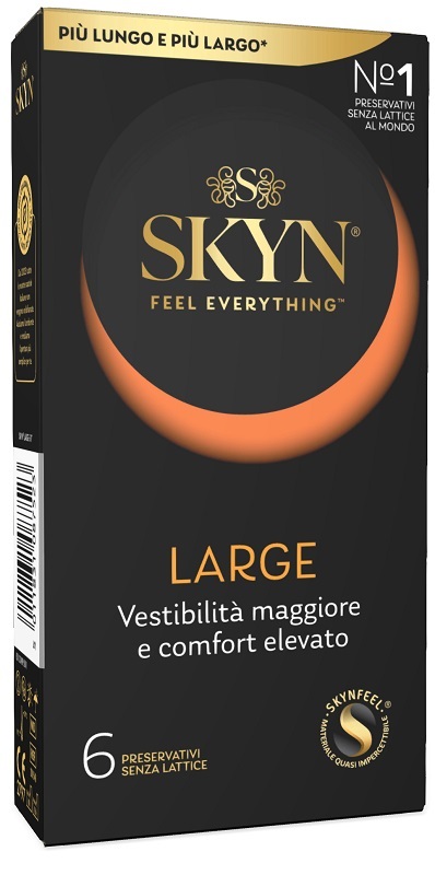 PROFILATTICO ANSELL AKUEL SKYN LARGE B 6 PEZZI