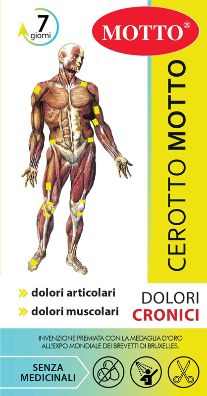 CEROTTO MOTTO 2 PEZZI 5X15 CM
