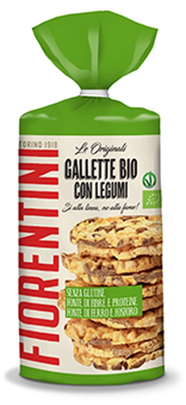 GALLETTE DI MAIS BIO CON LEGUMI 120 G