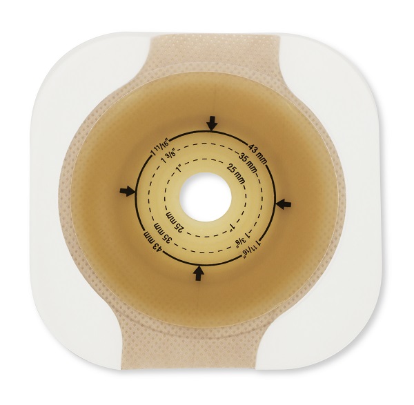 PLACCA CONFORM 2 FORMAFLEX CON ADESIVO BARRIERA PROTETTIVA A SPESSORE DIFFERENZIATO RILIEVI CIRCOLARI FILM DI SUPPORTO ANELASTICO FLANGIA FLOTTANTE 70 MM 5 PEZZI