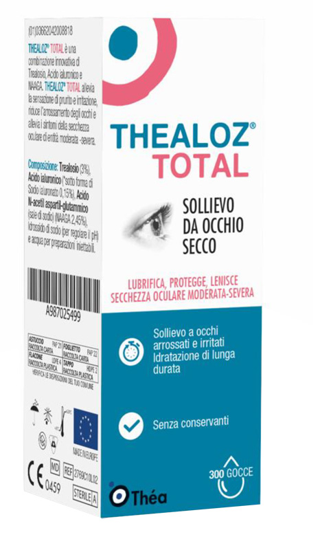 THEALOZ CCE OCULARI TOTAL 10 ML