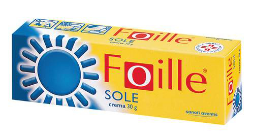 Foille Sole Crema Cutanea per ustioni minori, eritemi solari e irritazioni cutanee - 30g