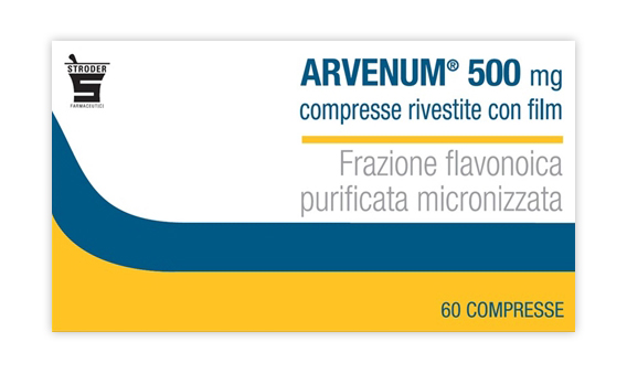 ARVENUM 500 MG COMPRESSE RIVESTITE CON FILM 60 compresse