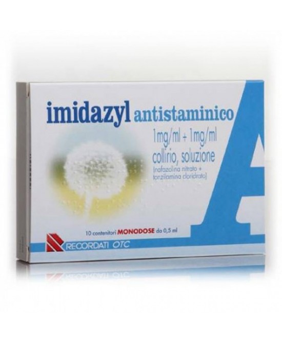 Imidazyl antistaminico 1mg/ml + 1mg/ml collirio