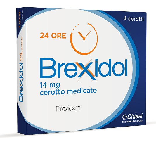 Brexidol 14mg cerotti medicati - confezione con 4 cerotti