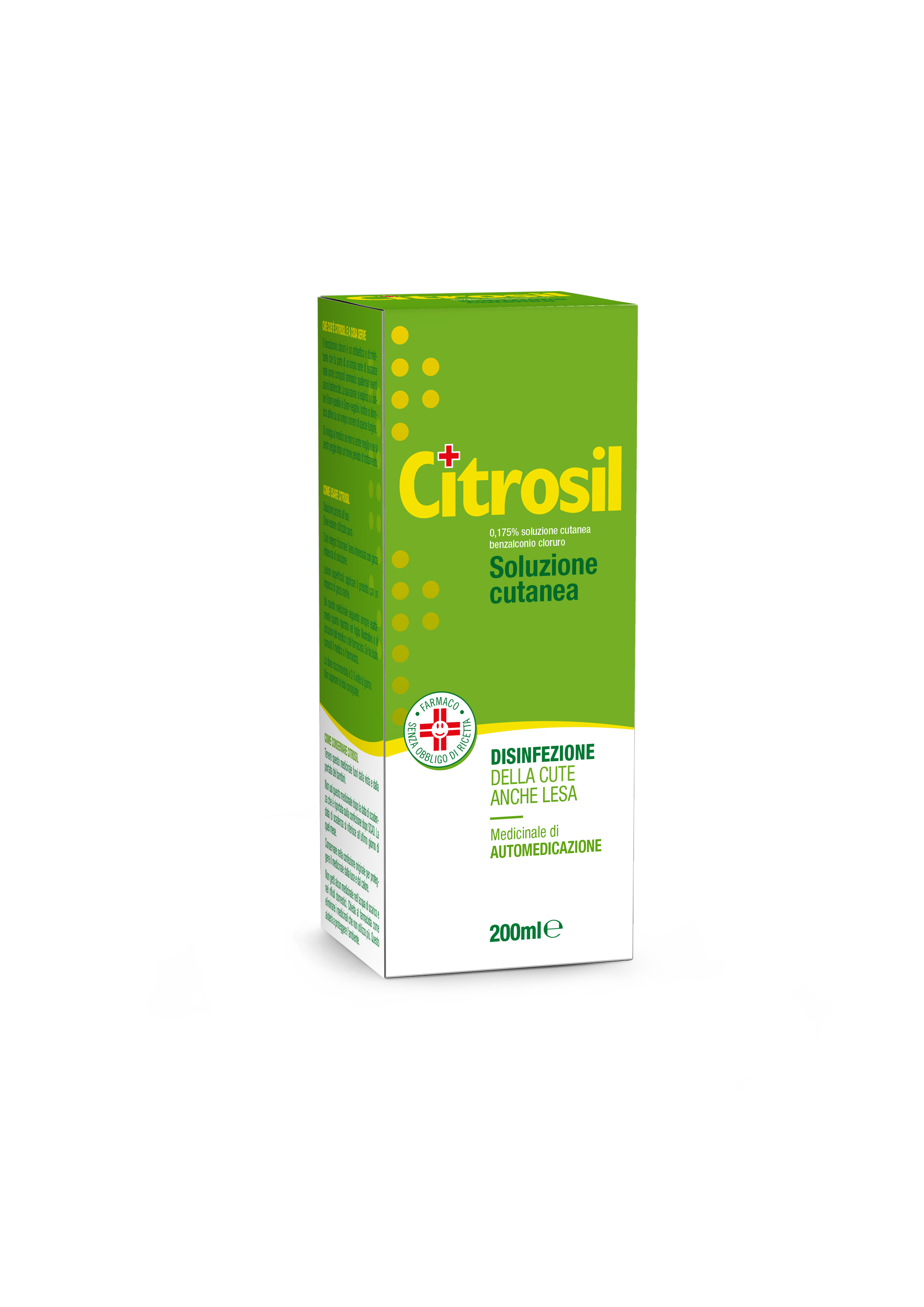 CITROSIL SOLUZIONE CUTANEA/SPRAY CUTANEO, SOLUZIONE