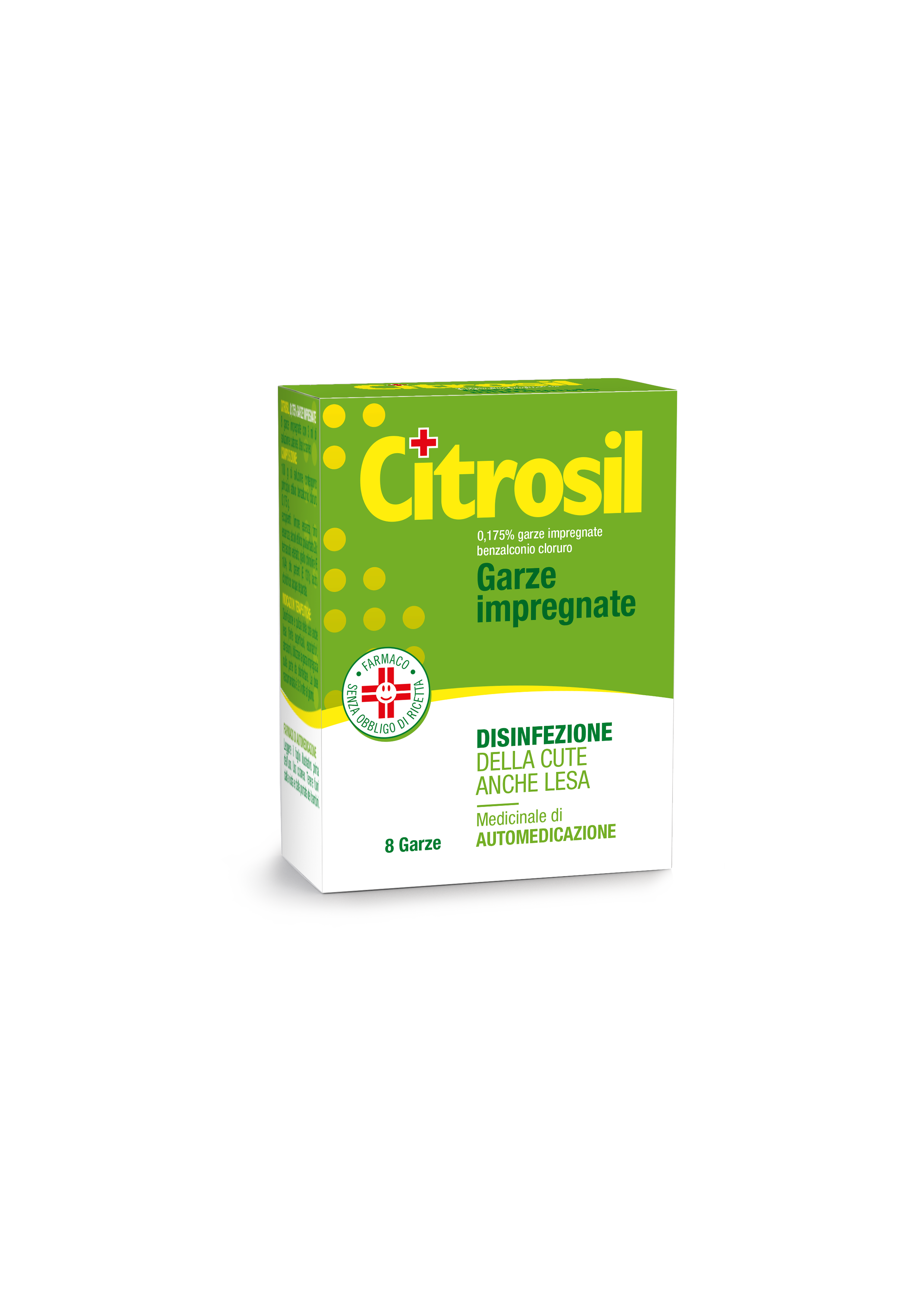 CITROSIL 0,175 % GARZE IMPREGNATE